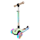 Самокат трёхколёсный Velobibi Star СМК-2828 бежевый 01